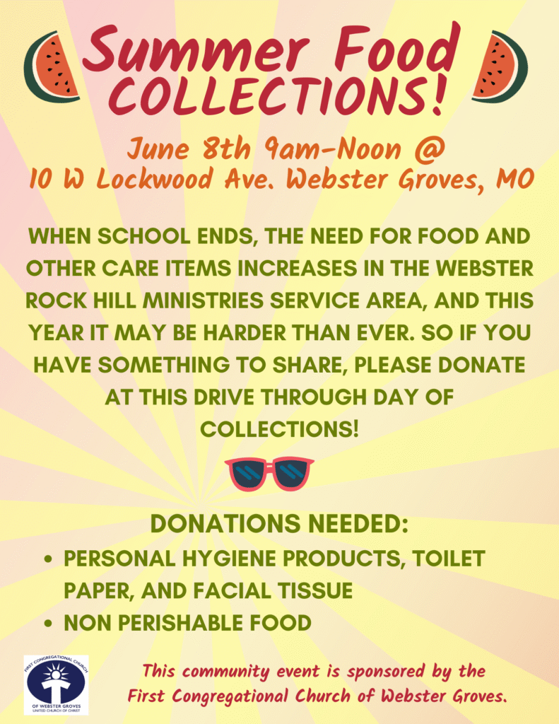 Summer Food Collections on 6/8